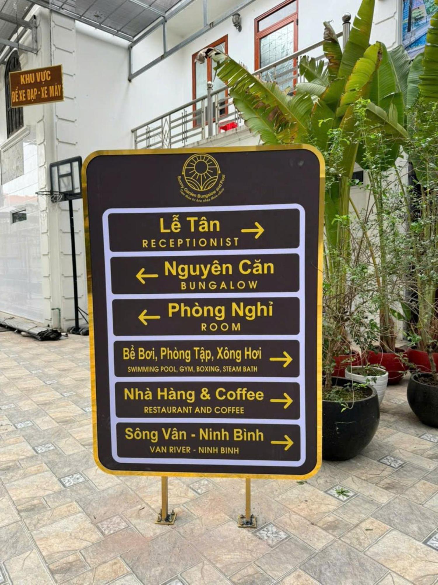 Sunny Bungalow & Hotel นิญบิ่ญ ภายนอก รูปภาพ