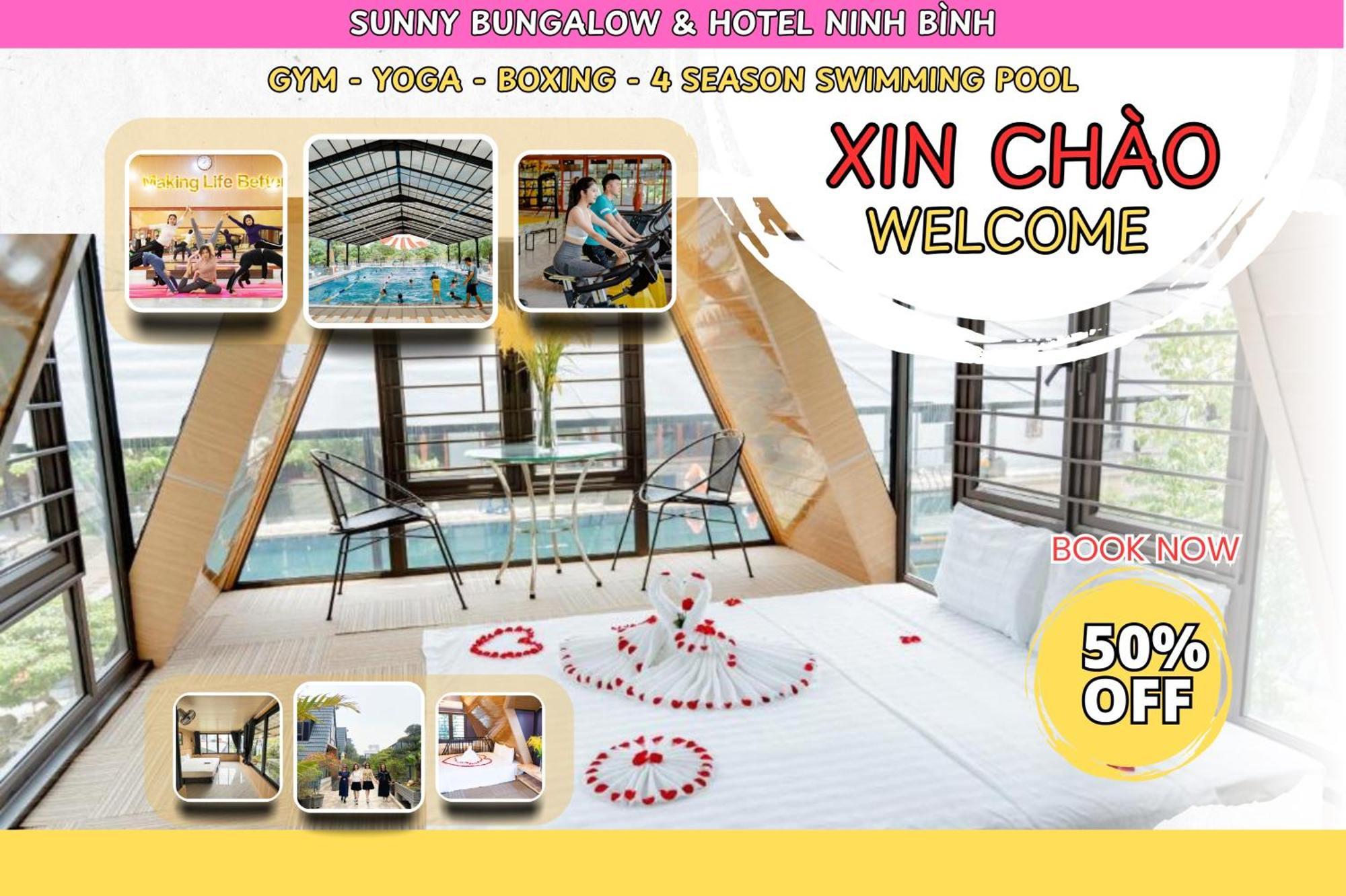 Sunny Bungalow & Hotel นิญบิ่ญ ภายนอก รูปภาพ